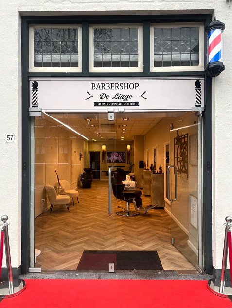 Voorzijde winkel